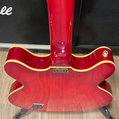 Aria 5502 - 335 Style Hollow Body 70s - Cherry image 11