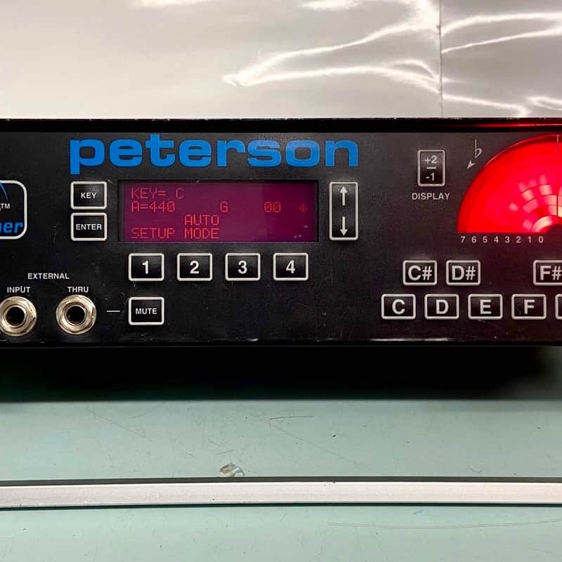 1995 Peterson 490 Auto Strobe Tuner Black