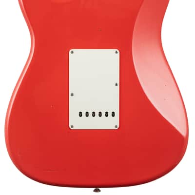 Fender Custom Shop Limited Edition '63 Stratocaster Journeyman Relic Electric Guitar - Aged Fiesta Red image 6