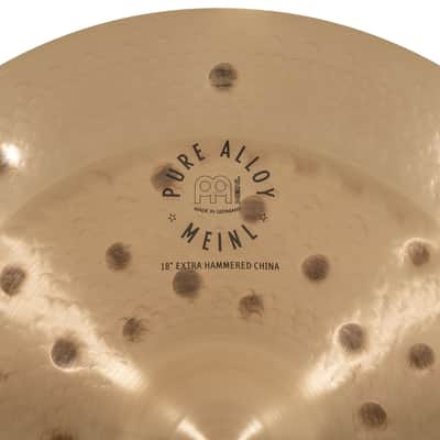 Meinl Cymbals Pure Alloy Extra Hammered China - 18" image 10