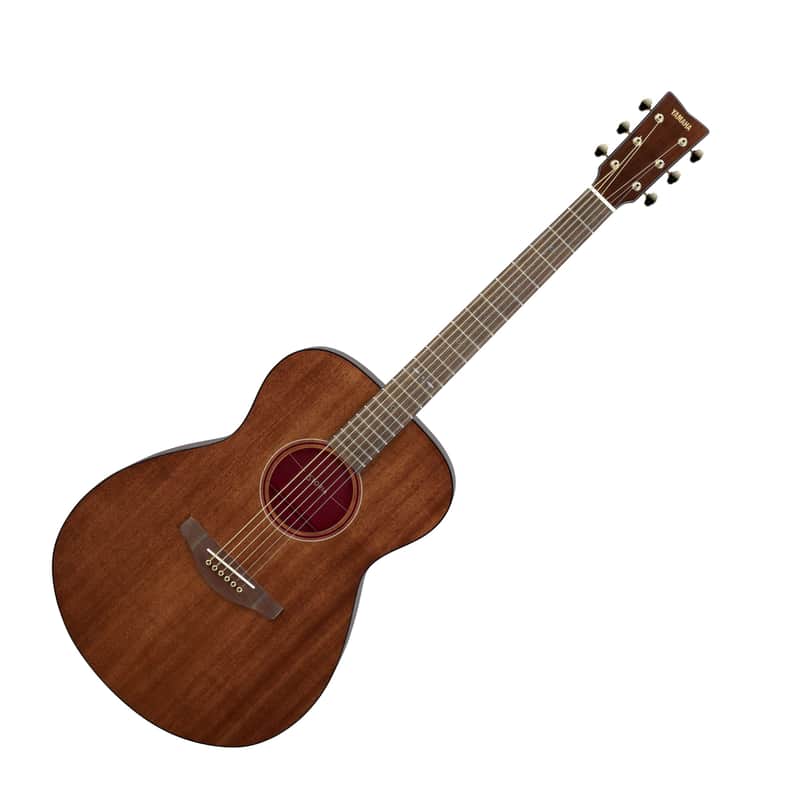 Acoustic Yamaha Storia III Solid Top Guitar, Natural Mahogany