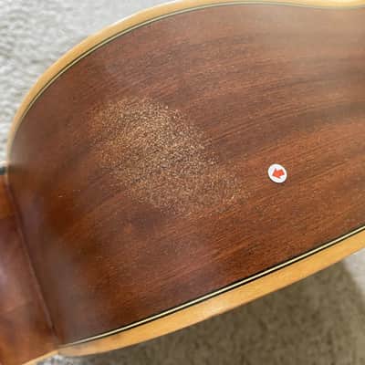 Tobacco Burst 41 Inch Acoustic Guitar, Spruce Top Body, Mahogany Neck image 4