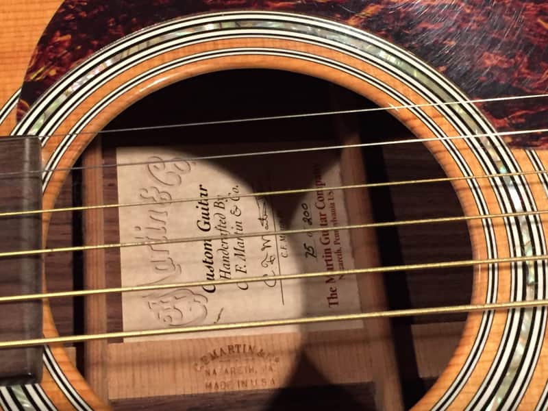 Martin SP 000-16 C16RE Acoustic Guitar w/pickup 2004 Aged Amber image 1
