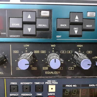 Yamaha R1000 Digital Reverberation 1980s - Black image 3