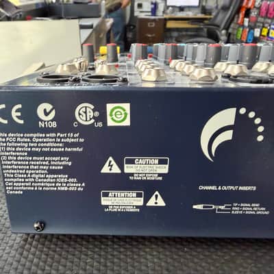 Soundcraft EPM-8 Multi-Format 8-Channel Mixer 2010s - Blue image 5
