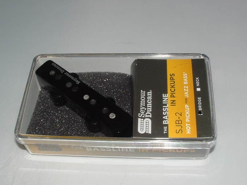 Seymour Duncan SJB-2 Hot Pickup for Jazz Bass (Bridge) - SJB-2 Hot Jazz Bridge image 1