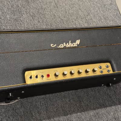 Mid 1970's Marshall Model 1987 50W Lead – Original Mustard Caps, Drake Iron image 2