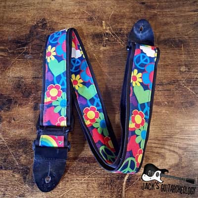 Dickies Flower Power Guitar Strap *USED* (2010s - Flower Power) image 4