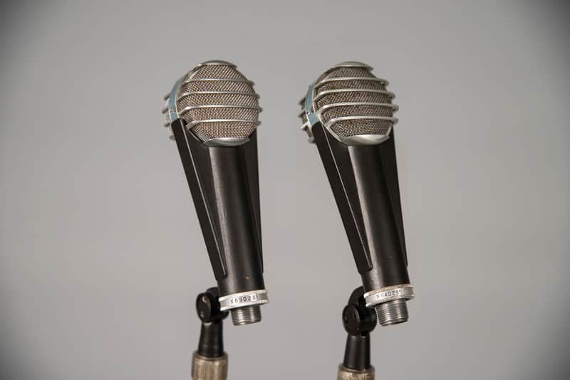 PAIR Lomo 19a9 Tube Condenser Microphones owned by Steve Albini, used on "In Utero" by Nirvana image 1