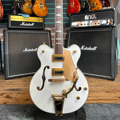Gretsch G5422TG Electromatic DC Snowcrest White 2022 Semi-Hollow Guitar image 1