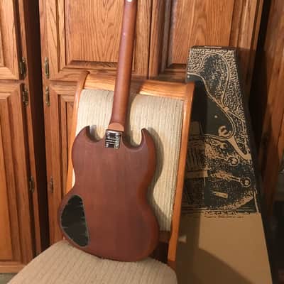 Epiphone Epiphone EGSVWLVCH1 SG Special VE - Vintage Worn Walnut 2016 - Natural Satin Worn Walnut image 7