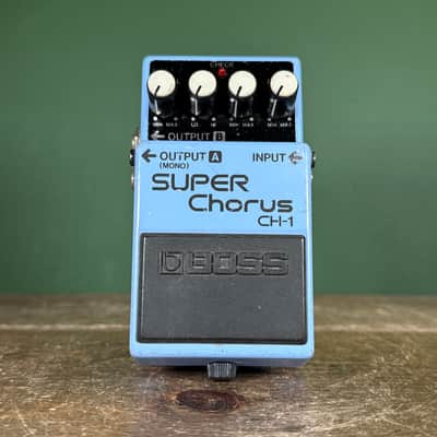 Boss CH-1 Super Chorus (Blue or Pink Label) 1989 - 2001 - Blue image 2