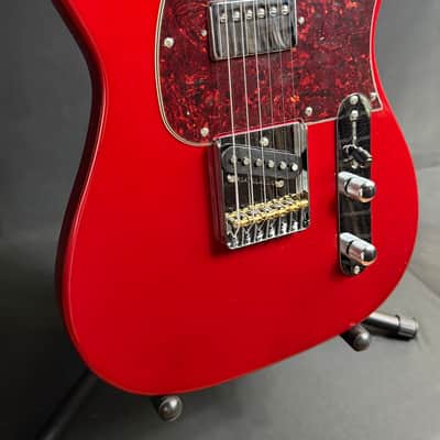 G&L Tribute ASAT Classic Bluesboy Electric Guitar Candy Apple Red Finish image 3