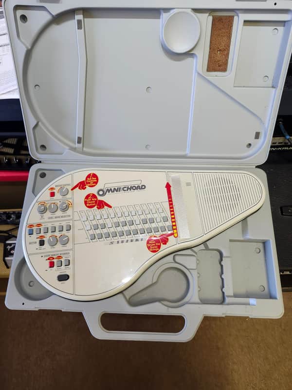 Suzuki Omnichord System Two mid-80s - Matte Gray image 1