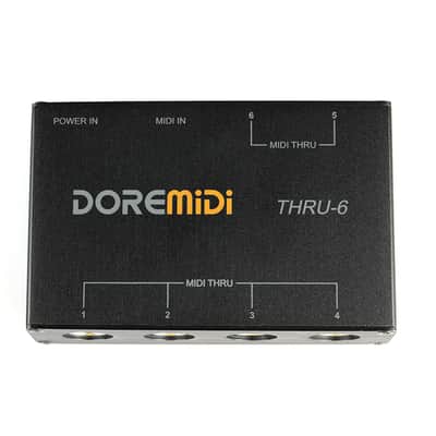MIDI THRU-6 Box Controller 1 input 6 output Midi Interface Adapter image 2