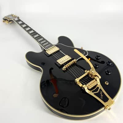 2018 Epiphone Joe Bonamassa ES-355 Standard Outfit - Ebony image 9