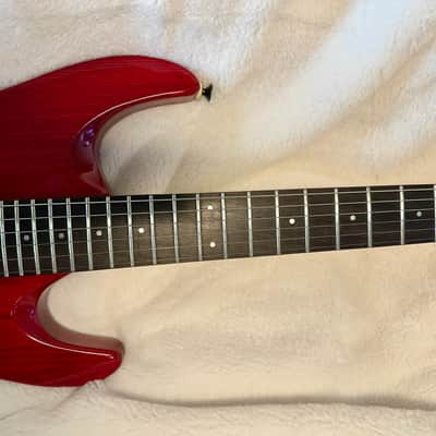 Aria Pro II Magna Series MA-38-SR , 1990s - See-Thru Red image 2