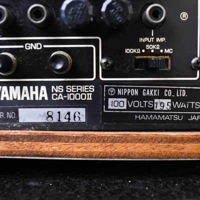 Yamaha CA-1000 II Stereo Amplifier in Very Good Condition [Japanese Vintage!] image 19