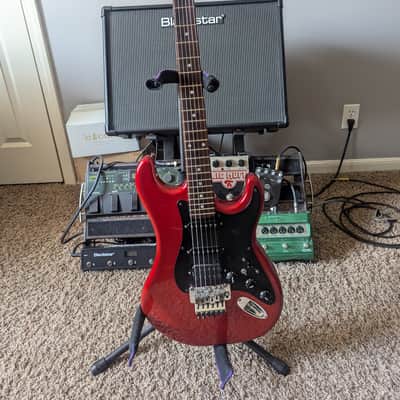 Kramer Pacer Deluxe 1984-1986, mid-80s - Red image 1