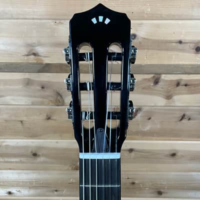 Cordoba Stage Nylon String Electric Guitar - Black Burst image 3