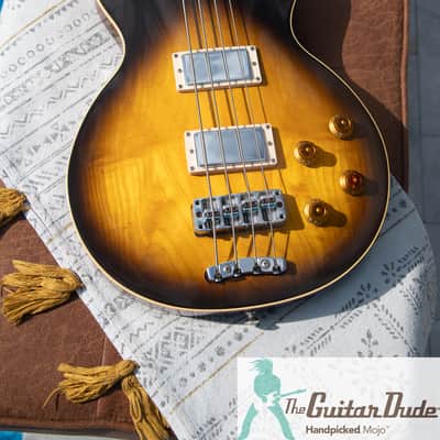 1995 Gibson Les Paul Standard Bass - Upgraded Bartolini Active Electronics - Solid Ebony Fretboard - Pro Set Up w Perfect Frets/Action/Intonation - Demo Video! image 12