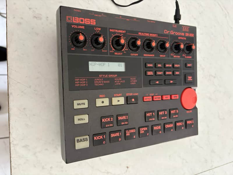 Boss DR-202 Dr. Groove 2000s - Black image 1