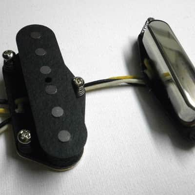 Coil Tapped Telecaster A2 A5 Custom Pickups SET Hand Wound Tele Fits Fender by Q pickups image 11