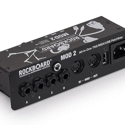 RockBoard MOD 2 V2 All-in-one Patchbay - TS/TRS, MIDI & USB image 1