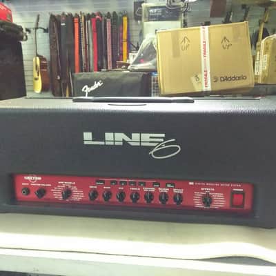 Line 6 Flextone HD 2000s with floorboard image 1