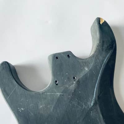 Custom DIY Project HH Black Guitar Body image 5