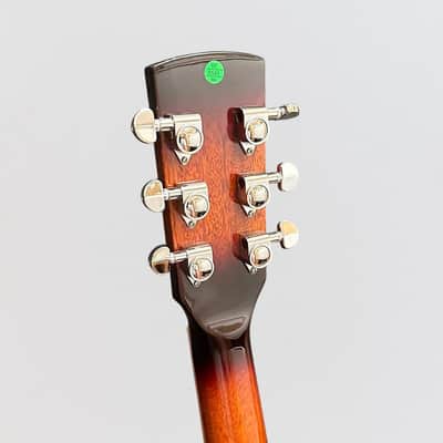 Danville RDL-70 Resonator Acoustic Guitar - Sunburst image 8
