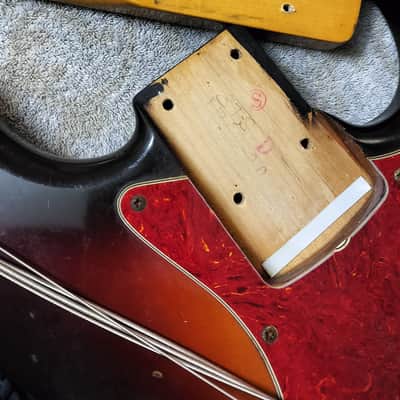 Fender Japan JB62-95 Jazz Bass. Japan vintage made in 1990. Originally lacquer painted. image 11