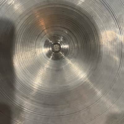 Zildjian 22" A Transition Stamp Ride ~2700 grams 1946-1953 image 3