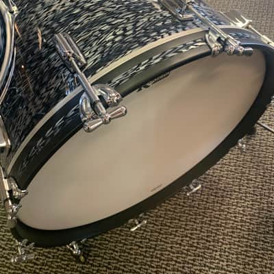 Rogers Cleveland 3pc Drum Set - 13/16/22 - Sky Blue Onyx image 6