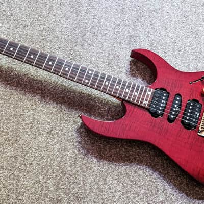RARE! 1995 Ibanez RG570CT TBY - Transparent Burgundy, Wizard Neck / Made in Japan /, including hard case!FREE Shipping in EU! VIDEO! image 6