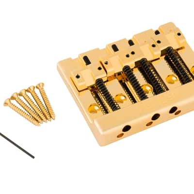 Fender High Mass Bass Bridge IV GOLD 0994407200