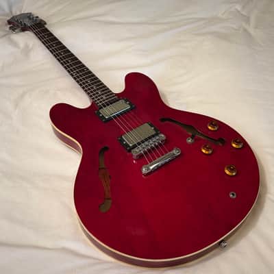 Vintage 1998 Epiphone Dot (Gibson 335) - Made in Korea (MIK) - Cherry - Free Pro Setup image 14