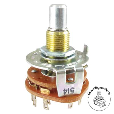 Alpha 3 Position, 3 Pole, Rotary Selector Switch image 1