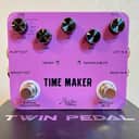 * Rowin Time Maker Delay Pedal with Tap Tempo - Purple/Pink - NEW! *