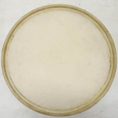 Leedy 16"Floor Tom Drum Calf Skin Batter/Resonant Head Vintage 40s USA EXC Clean image 2