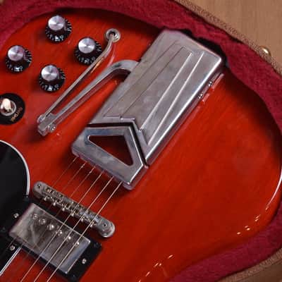 Gibson SG Standard 1961 Sideways Vibrola Vintage Cherry image 4