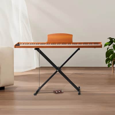 Piano 88 Key Full Size Semi Weighted Electronic Keyboard Piano Set image 1