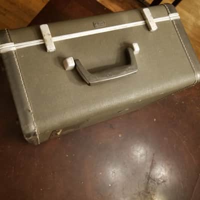 Ampex A-692 Tube Speaker Amplifier Suitcase JBL 8" driver 10 Watt RESTORED 6V6 Push Pull Mono 1965 - Grey image 9