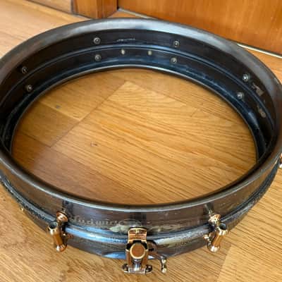 Ludwig  Black Beauty 14x4 Snare Drum  Vintage 20s Dance Model image 13