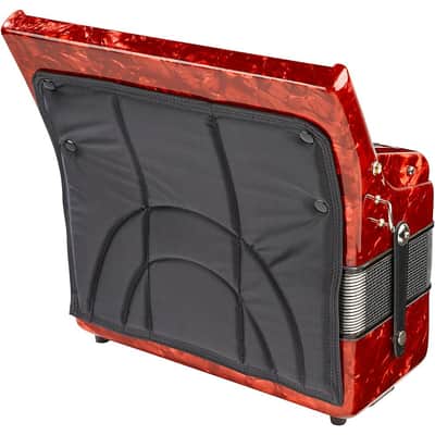 SofiaMari SM-3232 32 Piano 32 Bass Accordion Regular Red Pearl image 4