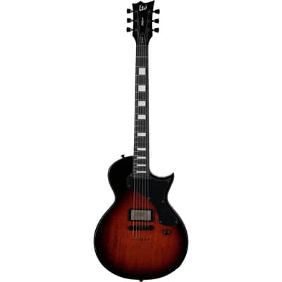 ESP LTD Deluxe EC-01FT Electric Guitar, Vintage Burst image 4