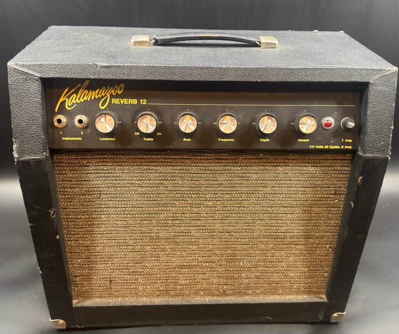 Kalamazoo Reverb 12 1966 - Black image 1