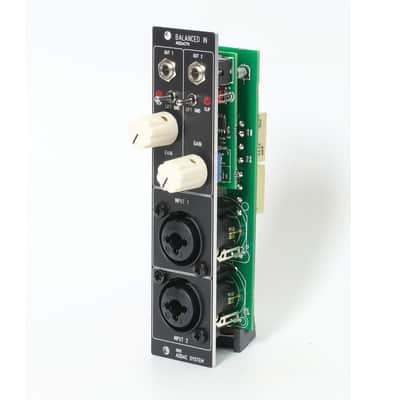 ADDAC System ADDAC711 BALANCED INPUTS 2022 - Black image 2