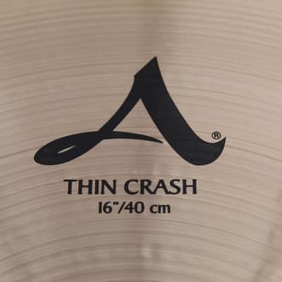 Zildjian 16 Inch A Family Thin Crash Cymbal 16" Thin Crash Drum Cymbal A0223 image 3