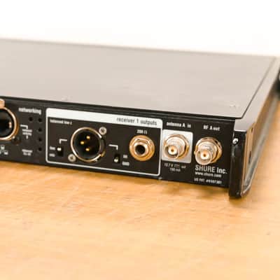Shure UR4D+ Dual Wireless Receiver with UR2/KSM9 Mic Pair - H4 Band CG010YW image 23